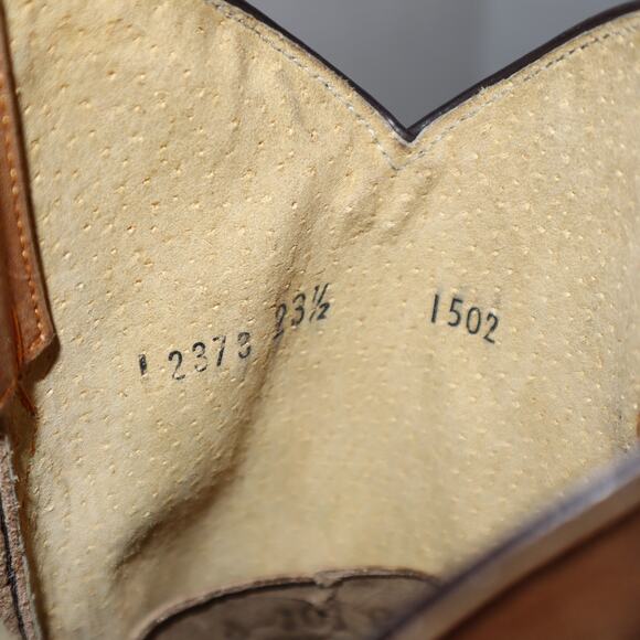 Women's Mexaboot Tan Western Boots Size 6.5 - Style # 1502 - Picture 7 of 9